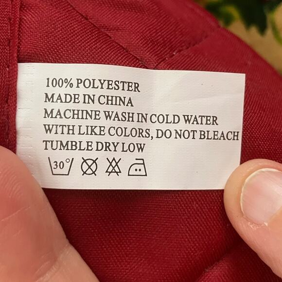 Vintage 90s Christmas Kitchen Set Oven Mitt Pot Holder Towel Holly Berry Decor - Picture 3 of 5